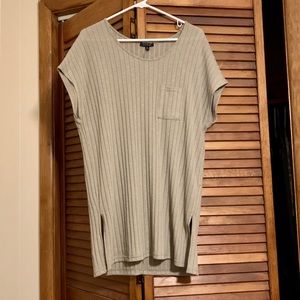 Tan/Olive Short Sleeved Tunic